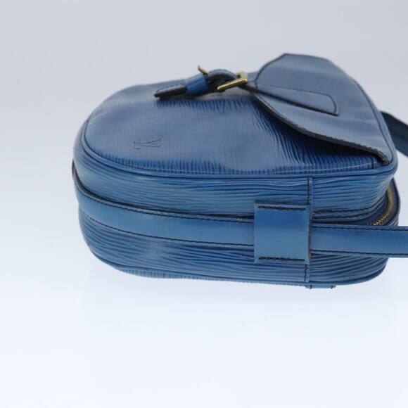 LOUIS VUITTON Epi June Feuille Shoulder Bag Blue M52155 - Picture 5 of 16